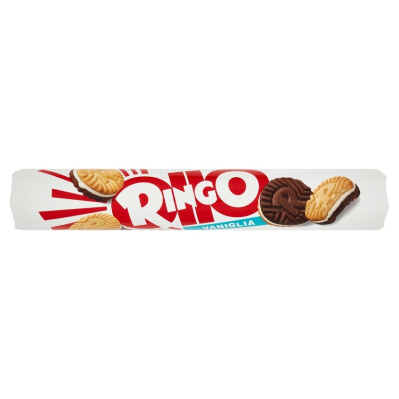 RINGO BISCOTTI ALLA VANIGLIA TUBO DA 165 GR.