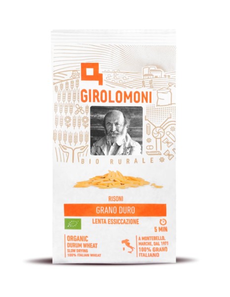 GIROLOMONI BUCATINI SEMOLA DI GRANO DURO BIO 500 GR