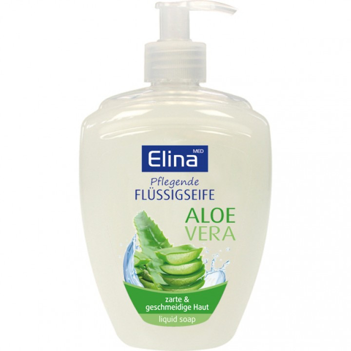 SAPONE LIQUIDO ALL'ALOE VERA PER UNA PELLE DELICATA E ELASTICA 500 ML.