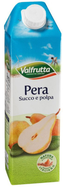 VALFRUTTA SUCCO DI FRUTTA ALLA PERA 1 LT.