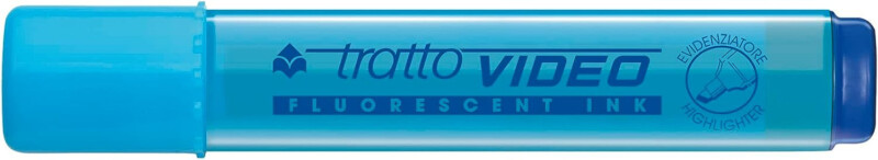 TRATTO VIDEO EVIDENZIATORE 1/5MM - AZZURRO