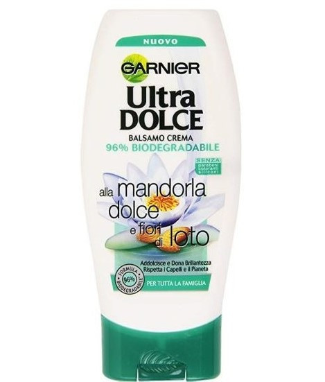 GARNIER ULTRA DOLCE BALSAMO MANDORLA E FIORI DI LOTO 200 ML