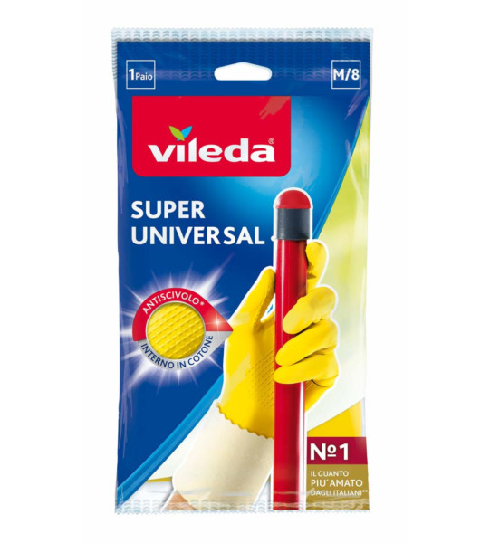 VILEDA GUANTI SUPER UNIVERSAL ANTISCIVOLO - 1 PAIO
