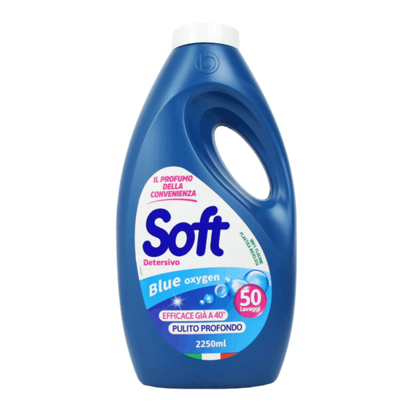 SOFT BLUE OXYGEN PULITO PROFONDO 50 LAVAGGI 2,25 LT.