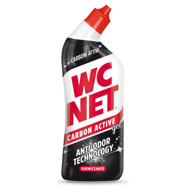 WC NET CARBON ACTIVE GEL TECNOLOGIA ANTI-ODORE IGIENIZZANTE 700 ML.