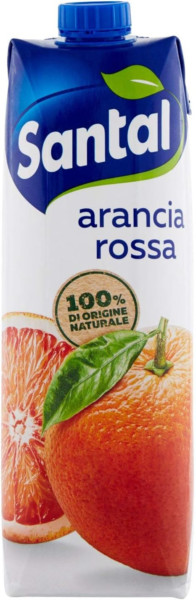 SANTÀL SUCCO DI FRUTTA ALL'ARANCIA ROSSA 1 LT.