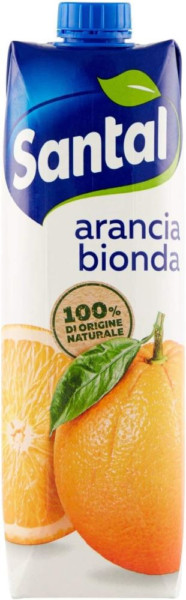SANTÀL SUCCO DI FRUTTA ALL'ARANCIA BIONDA 1 LT.