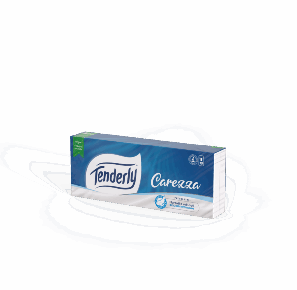 TENDERLY FAZZOLETTI CAREZZA CONFEZIONE DA 10 PEZZI