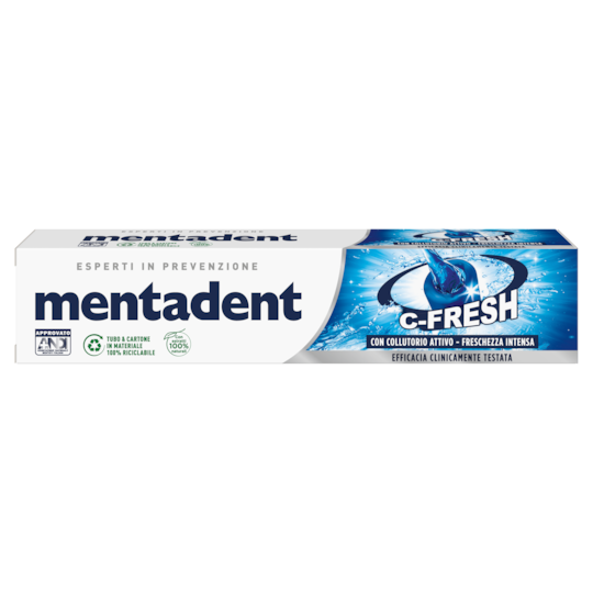 MENTADENT DENTIFRICIO C-FRESH 75 ML.