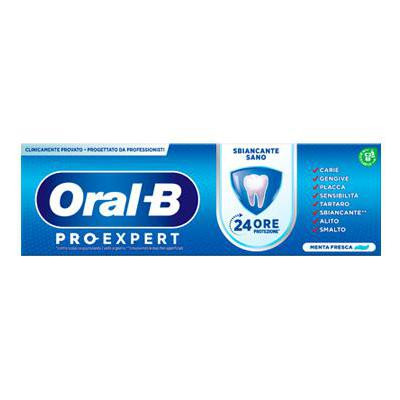 ORAL-B PRO-EXPERT DENTIFRICIO SBIANCANTE SANO MENTA FRESCA 75 ML.
