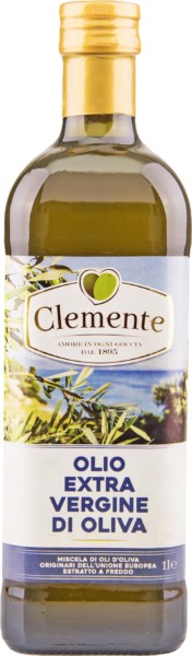 CLEMENTE OLIO EXTRAVERGINE DI OLIVA ESTRATTO A FREDDO 1 LT.
