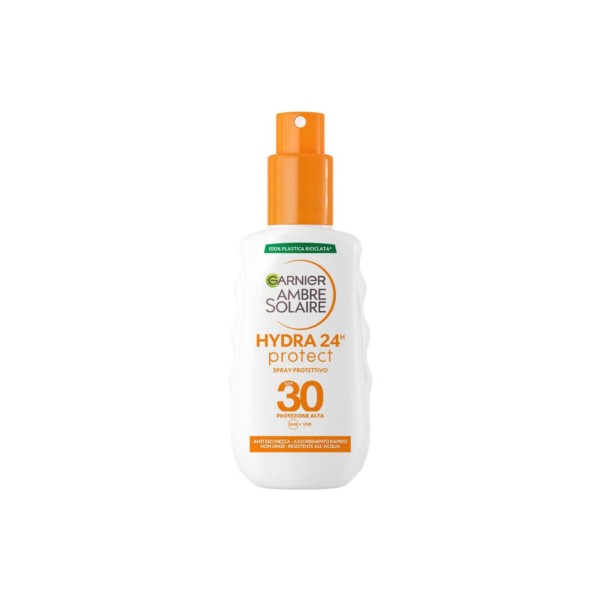 GARNIER AMBRE SOLAIRE HYDRA 24H PROTECT SPRAY PROTETTIVO 30 SPF 200 ML.