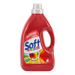 SOFT MIX COLOR DETERSIVO LIQUIDO PROTEGGI COLORE 16 LAVAGGI
