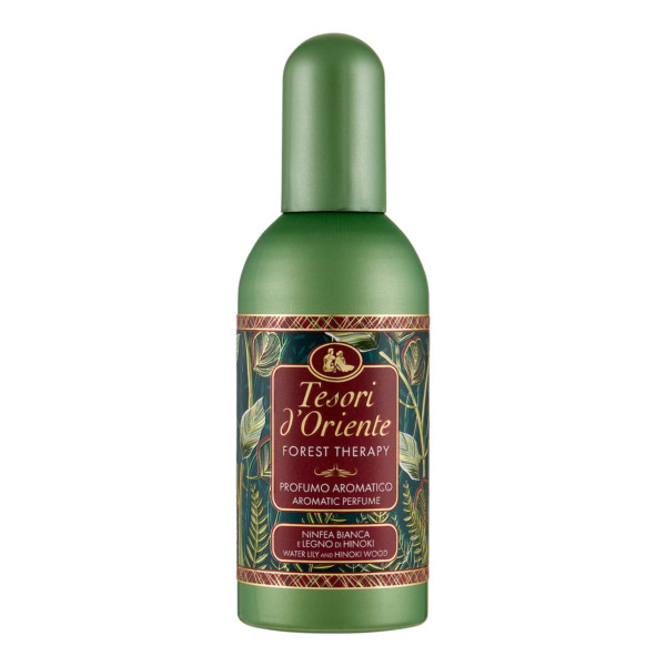 TESORI D'ORIENTE PROFUMO AROMATICO FOREST THERAPY NINFEA BIANCA E LEGNO DI HINOKI 100 ML.