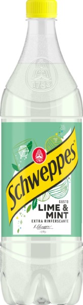SCHWEPPES GUSTO LIME E MINT EXTRA RINFRESCANTE 1 LT.