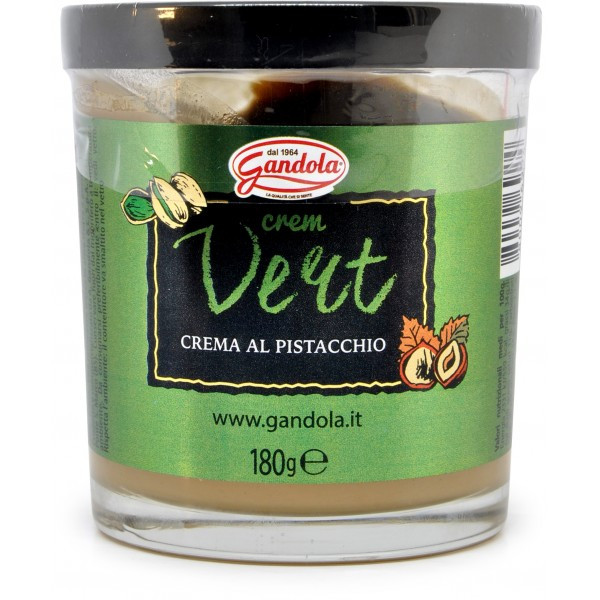 GANDOLA CREMA SPALMABILE AL PISTACCHIO 180 GR.
