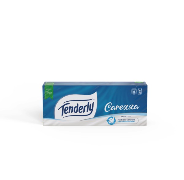 TENDERLY FAZZOLETTI CAREZZA CONFEZIONE DA 15 PEZZI